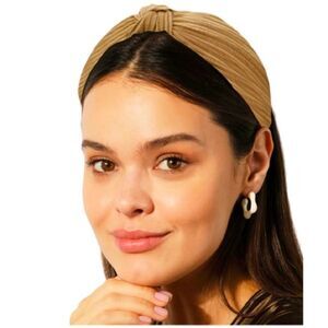 Ayesha dark grey knitted headband